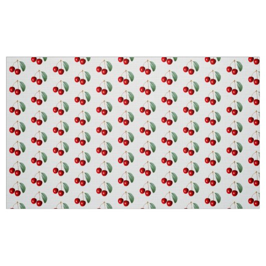 Cherry Pattern Fabric Stof (Fat Quarter)