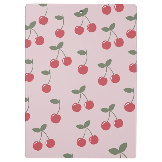 Cherry Pattern Klembord (Achterkant)