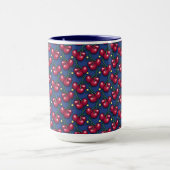 Cherry Pattern Mok (Midden)