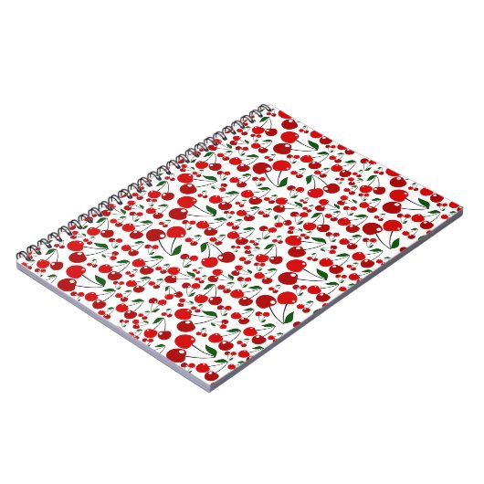 Cherry Pattern Notitieboek (Linkerzijde)