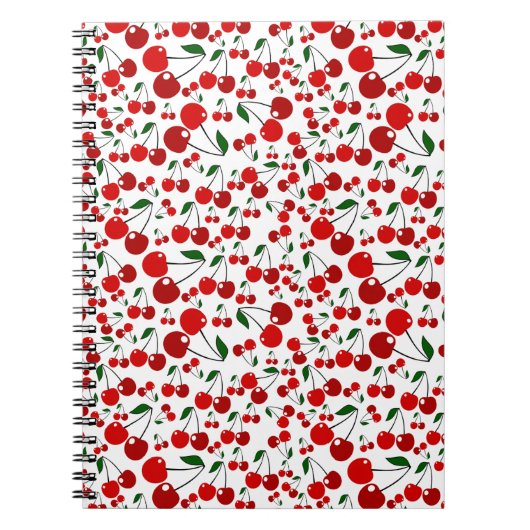 Cherry Pattern Notitieboek (Voorkant)