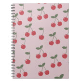 Cherry Pattern Notitieboek (Voorkant)