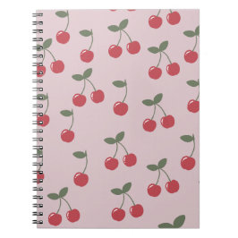 Cherry Pattern Notitieboek