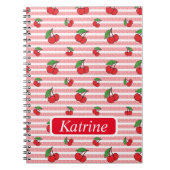 Cherry Pattern Notitieboek (Voorkant)