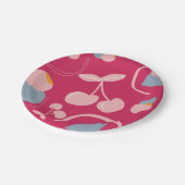 CHERRY PATTERN PAPIEREN BORDJE (Gekanteld)