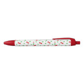 Cherry Pattern, populair design Zwarte Inkt Pen (Bovenkant)