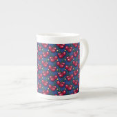 Cherry Pattern Porselein Kop (Voorkant rechts)