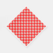 Cherry Pattern – Retro Fruit Gift & Decor Servet (Hoek)