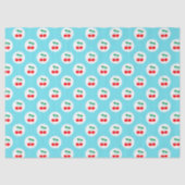 Cherry Pattern – Retro Fruit Gift & Decor Tissuepapier (Voorkant)