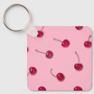 Cherry Pattern Sleutelhanger