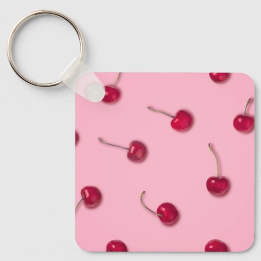 Cherry Pattern Sleutelhanger (Voorkant)