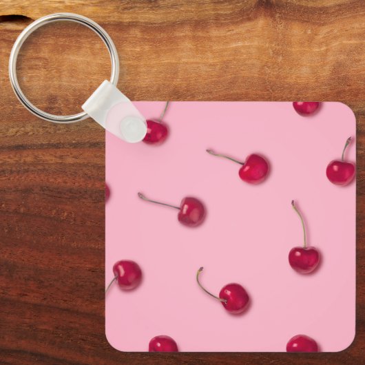Cherry Pattern Sleutelhanger (Voorkant)