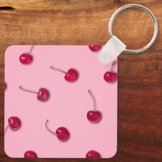 Cherry Pattern Sleutelhanger (Achterkant)