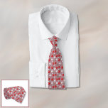 Cherry Pattern Stropdas<br><div class="desc">Een cu7te stropdas voor de zomer met een vrolijk kersenpatroon. © ArianeC Illustraties-Alle rechten voorbehouden</div>