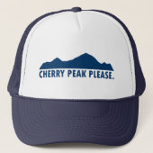 Cherry Peak Resort alsjeblieft Trucker Pet (Voorkant)