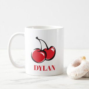 Cherry Personalized Mug Koffiemok