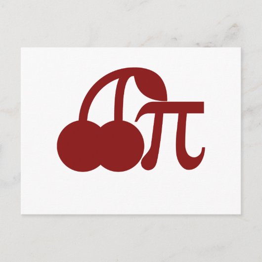 Cherry Pi Briefkaart (Voorkant)