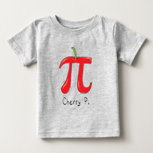 Cherry Pi Cute Wiskunde Pi Day Kind T-Shirt (Voorkant)