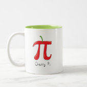Cherry Pi Cute Wiskunde Pi Day Koffie Mok (Links)
