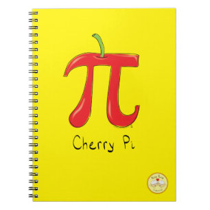 Cherry Pi Cute Wiskunde Pi Day-laptop Notitieboek