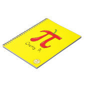 Cherry Pi Cute Wiskunde Pi Day Notitieboek (Linkerzijde)
