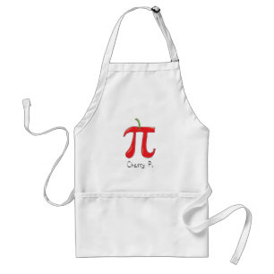 Cherry Pi Cute Wiskunde Pi Day Pie Baking Schort