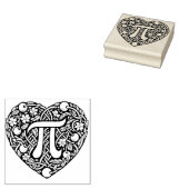 Cherry Pi Day Cherries Pies Wiskunde Teacher Rubberstempel (Gestempeld)