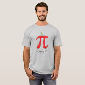 Cherry Pi Wiskunde Pi Day Mannen T-shirt (Voorkant volledig)