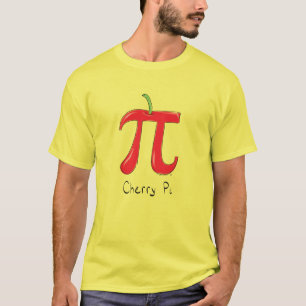 Cherry Pi Wiskunde Pi Day Mannen T-shirt