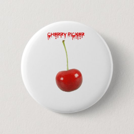 Cherry Picker Ronde Button 5,7 Cm (Voorkant)