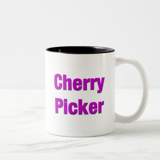 Cherry Picker Tweekleurige Koffiemok (Rechts)