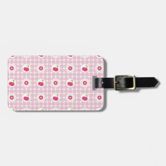 Cherry Picnic Bagagelabel (Voorkant horizontaal)