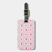 Cherry Picnic Bagagelabel (Voorkant verticaal)