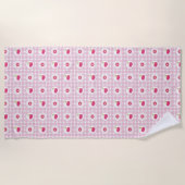 Cherry Picnic Beach Towel Strandlaken (Voorkant)