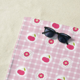 Cherry Picnic Beach Towel Strandlaken