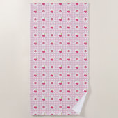 Cherry Picnic Beach Towel Strandlaken (Voorkant)