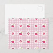 Cherry Picnic Briefkaart (Voorkant / Achterkant)