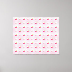 Cherry Picnic Canvas afdrukken