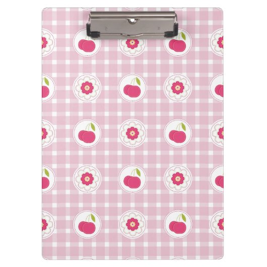Cherry Picnic Clipboard Klembord (Voorkant)
