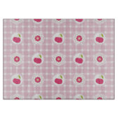Cherry Picnic Glass Cutting Board Snijplank (Voorkant)