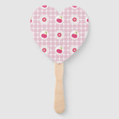 Cherry Picnic Hand Fans Handwaaier (Voorkant)