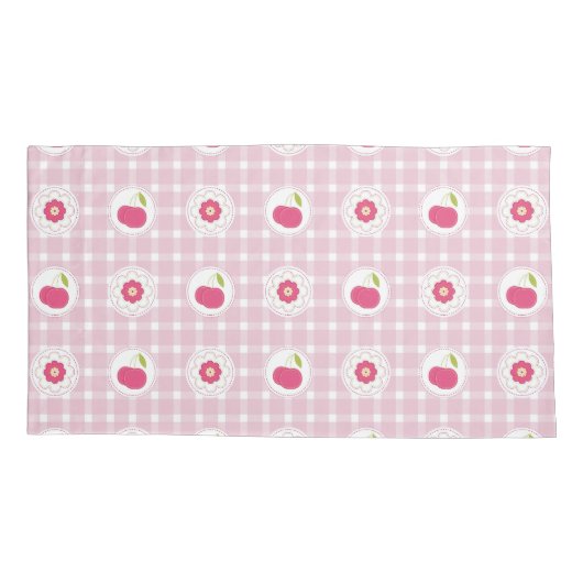 Cherry Picnic Kussenslopen (Achterkant-Links)