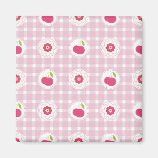 Cherry Picnic Magnet