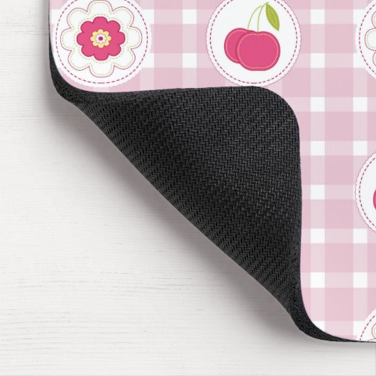 Cherry Picnic Mousepad Muismat (Hoek)