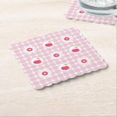 Cherry Picnic Onderzetters (Gebogen)