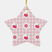 Cherry Picnic Ornament (Achterkant)