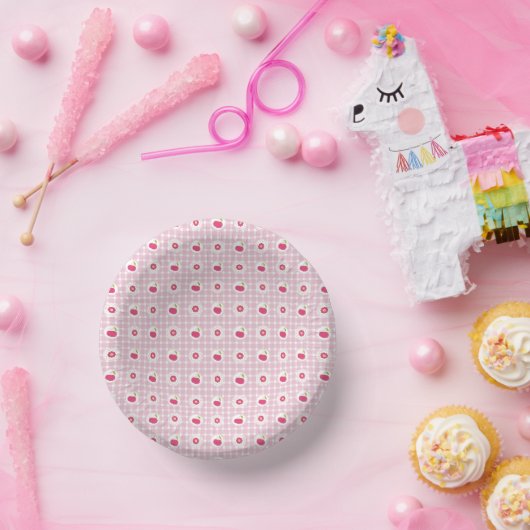 Cherry Picnic Paper Bowls Papieren Kommen (Feest)