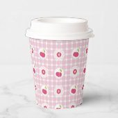 Cherry Picnic Paper Cups Papieren Bekers (Rechts)