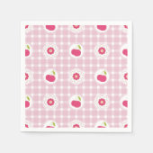 Cherry Picnic Paper Napkins Servet (Voorkant)