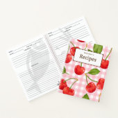 Cherry Picnic Recipe Book Notitieboek (Binnen)